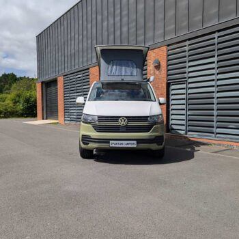 VW T6.1 LWB Campervan in Military Green (TZF)