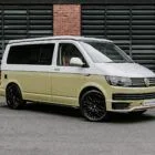 Pop top down on Spartan T6.1 LWB Campervan showcasing sleek profile