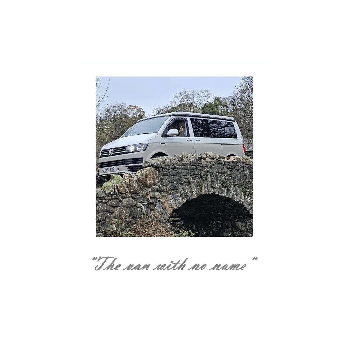 Neil & Tina’s Ascot Grey & White Spartan campervan parked in a scenic location, ready for adventure