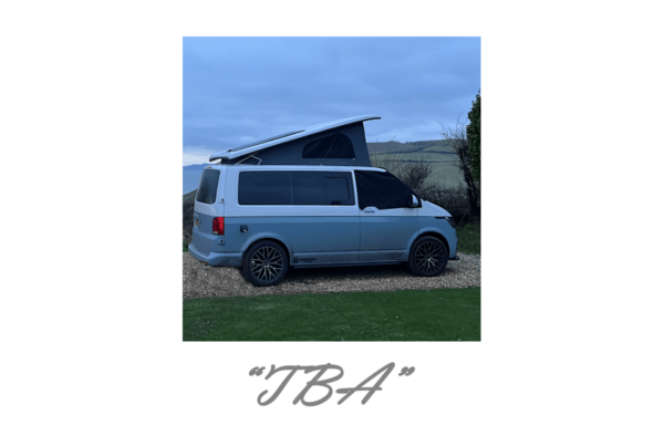 Zoë’s Spartan Campervan parked in a scenic location, ready for adventure