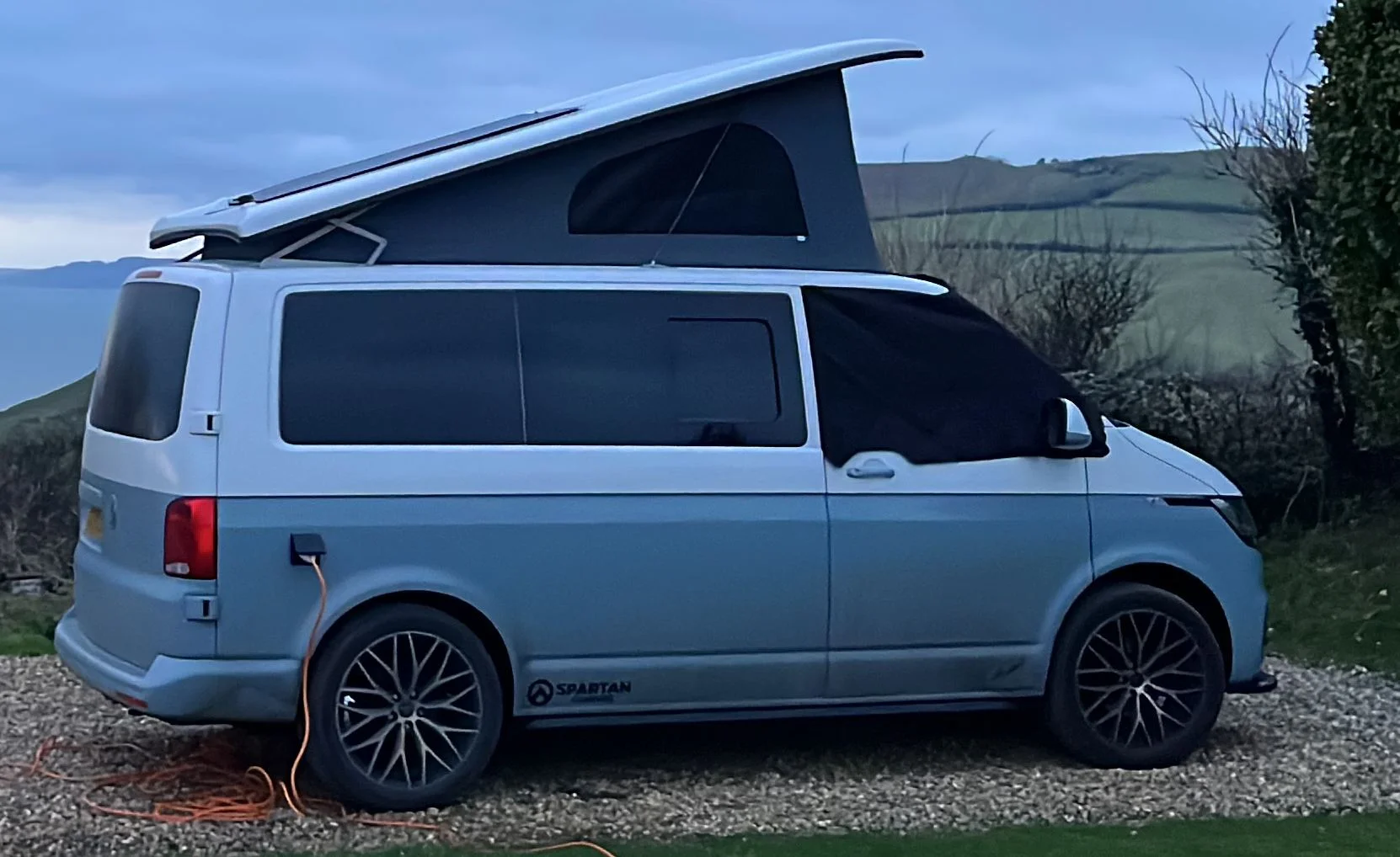 Meet Zoe and her yet to be named Spartan camper