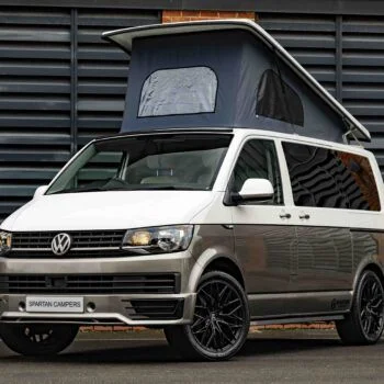 VW T6.1 SWB White and Ascot Grey Campervan (OKC)