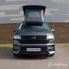 Front view of VW T6.1 Startline Kombi in Indium Grey with a stylish and robust design