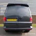 Rear view of VW T6.1 Kombi with practical rear loading space