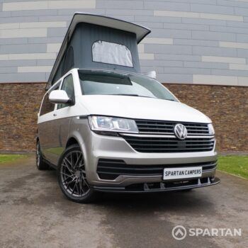 View of Money Shot of Volkswagen T6.1 Campervan