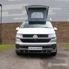 View of Front Straight On Poptop Up of Volkswagen T6.1 Campervan
