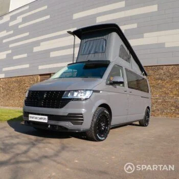 Raised poptop roof adding extra headroom on VW T6.1 STARTLINE LWB