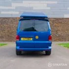 VE71 NGX campervan - rear straight on with poptop up
