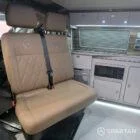 SPARTAN swivel front bench seat with liquor upholstery in VW T6.1 SWB campervan