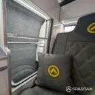 Spartan campervan wardrobe storage area view GF70VWR