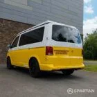 Spartan VW T6.1 campervan rear driver quarter view pop-top down GF70VWR