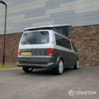 Spartan VW T6.1 campervan rear driver quarter view pop-top up GK21SFX