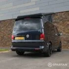 Spartan VW T6.1 campervan rear driver quarter view pop-top up EA21GXK