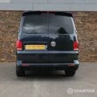 Spartan VW T6.1 campervan rear straight view pop-top down EA21GXK