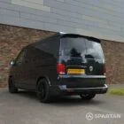 Spartan VW T6.1 campervan rear passenger quarter view pop-top down EA21GXK