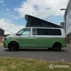 Spartan VW T6.1 LWB Campervan RV23 YEL – Passenger Side On Poptop Up