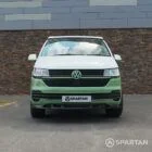 Spartan VW T6.1 LWB Campervan RV23 YEL – Front Straight On Poptop Down