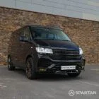 Spartan VW T6.1 campervan front driver quarter view pop-top down WK72VDP