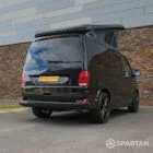 Spartan VW T6.1 campervan rear driver quarter view pop-top up WK72VDP