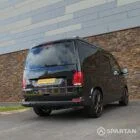 Spartan VW T6.1 campervan rear driver quarter view pop-top down WK72VDP