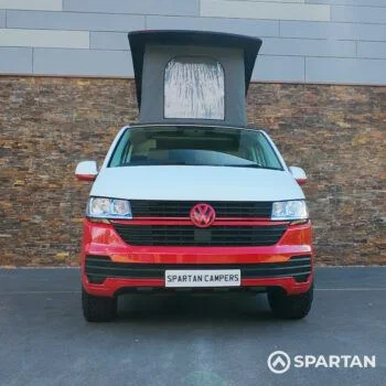 Spartan VW T6.1 campervan front straight view pop-top up FL73HBK