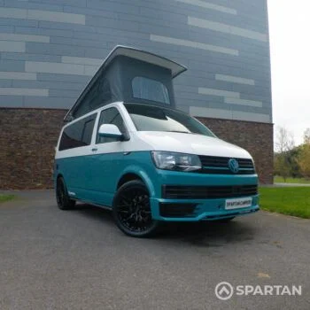 VW T6 SWB Candy White and Neptune Blue Campervan (LEJ)