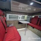 VW T6 LWB Deep Black campervan SPARTAN swivel front bench seat