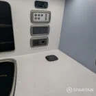 VW T6.1 Candy White & Squirrel Grey campervan control panel and wireless charger detail