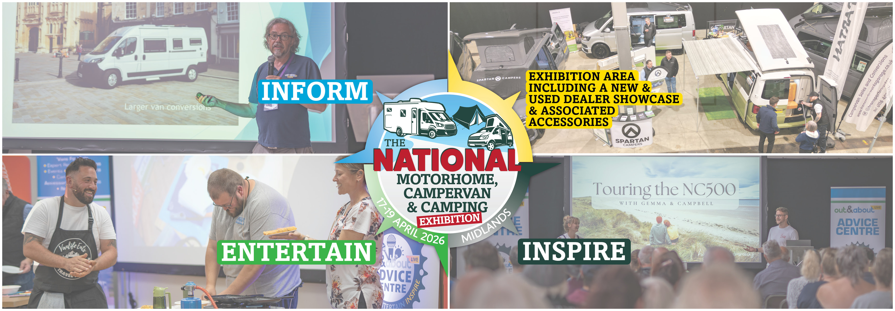 The National Motorhome, Campervan & Camping Exhibition 2026