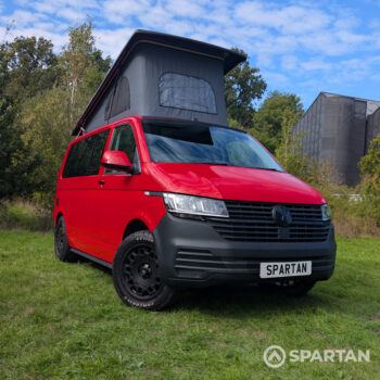 VW T6.1 SWB Spartan Campervan in Red (UGT)