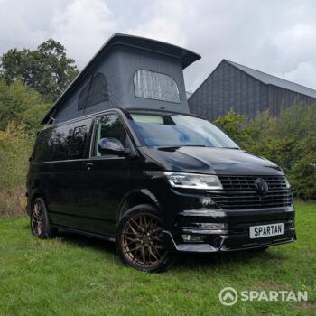 VW T6.1 SWB Highline, 150 DSG Auto, 35,003, Black Campervan (WZE)