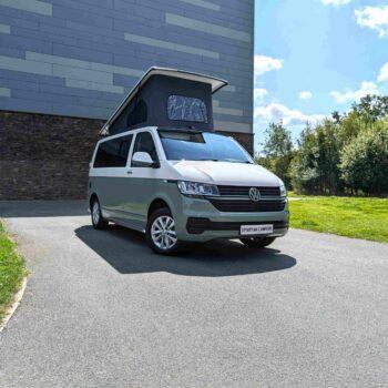 VW T6.1 SWB, 44,346 miles Meadow Green Spartan Campervan (KKO)