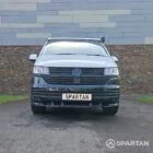 VW T6.1 campervan with full Spartan conversion. In starlight blue and candy white. Fitted with swamper wheels and a Fiamma F45 wind out awning