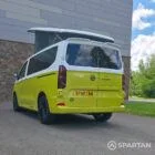 VW T7 Commerce Plus, SWB Spartan campervan conversion in Jaune Agued and Clear White. Fitted with a mobiframe bed