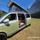 VW T6.1 LWB Campervan with full Spartan Campers Conversion in Military Green and Candy White