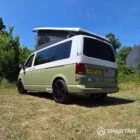 VW T6.1 LWB Campervan with full Spartan Campers Conversion in Military Green and Candy White