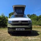 VW T6.1 LWB Campervan with full Spartan Campers Conversion in Military Green and Candy White