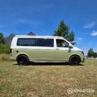 VW T6.1 LWB Campervan with full Spartan Campers Conversion in Military Green and Candy White