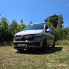 VW T6.1 LWB Campervan with full Spartan Campers Conversion in Military Green and Candy White