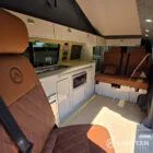 VW T6.1 LWB Campervan with full Spartan Campers Conversion in Military Green and Candy White