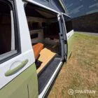 VW T6.1 LWB Campervan with full Spartan Campers Conversion in Military Green and Candy White