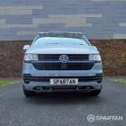 VW T6.1 SWB with full spartan conversion in Squirrel Grey & Candy White with 20" white alloy wheels