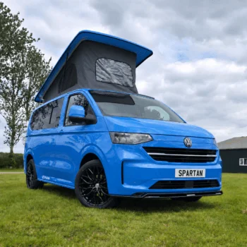 VW T7 Commerce Plus, 8 Speed Auto, LWB, Mid Blue Spartan Campervan (DFL)
